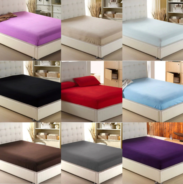 Waterproof Mattress Cover  Mattress Protector Anti Slip Double Bed Fitted Bed Sheet