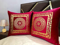 Luxury Velvet Laser Cut Cushion Covers (5 pcs set)