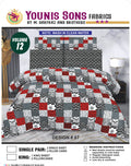 Pure Cotton Bed sheet 1-King Size Bed Sheet & 2-PillowCases