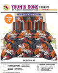 Pure Cotton Bed sheet 1-King Size Bed Sheet & 2-PillowCases