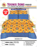 Pure Cotton Bed sheet 1-King Size Bed Sheet & 2-PillowCases
