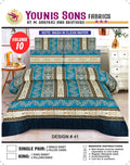 Pure Cotton Bed sheet 1-King Size Bed Sheet & 2-PillowCases