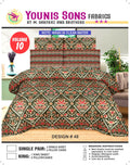 Pure Cotton Bed sheet 1-King Size Bed Sheet & 2-PillowCases