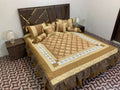 Bridal Bed Sheet Double Frill 8 PCS
