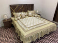 Bridal Bed Sheet Double Frill 8 PCS